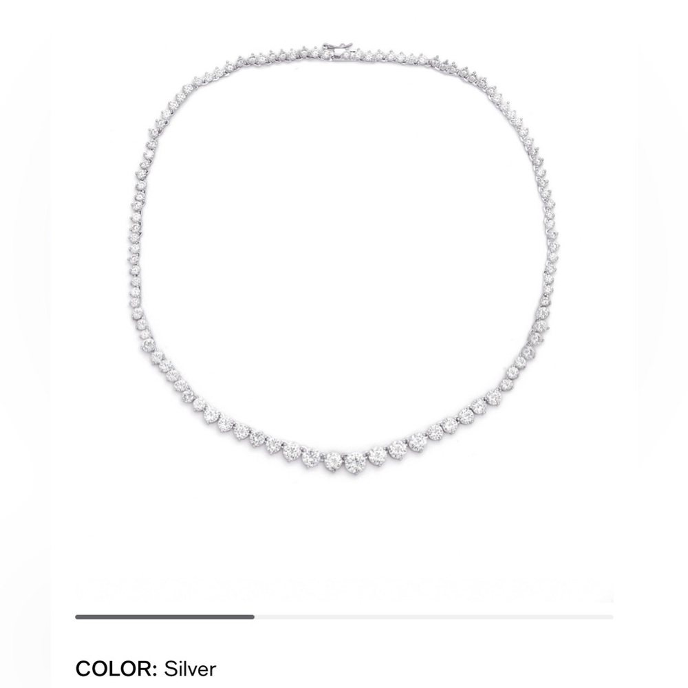 Necklace cubic zirconia